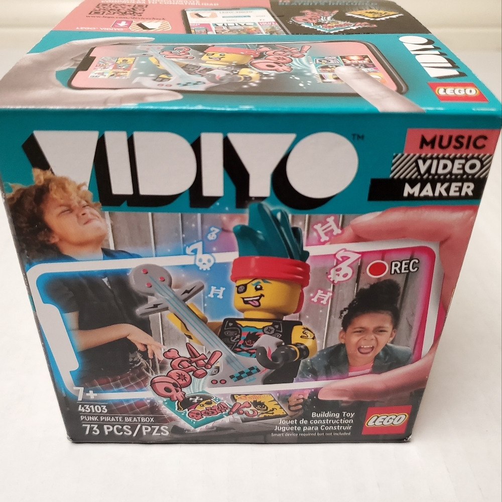 Lego Vidiyo Punk Pirate Beatbox, 73 pieces. New and Sealed.